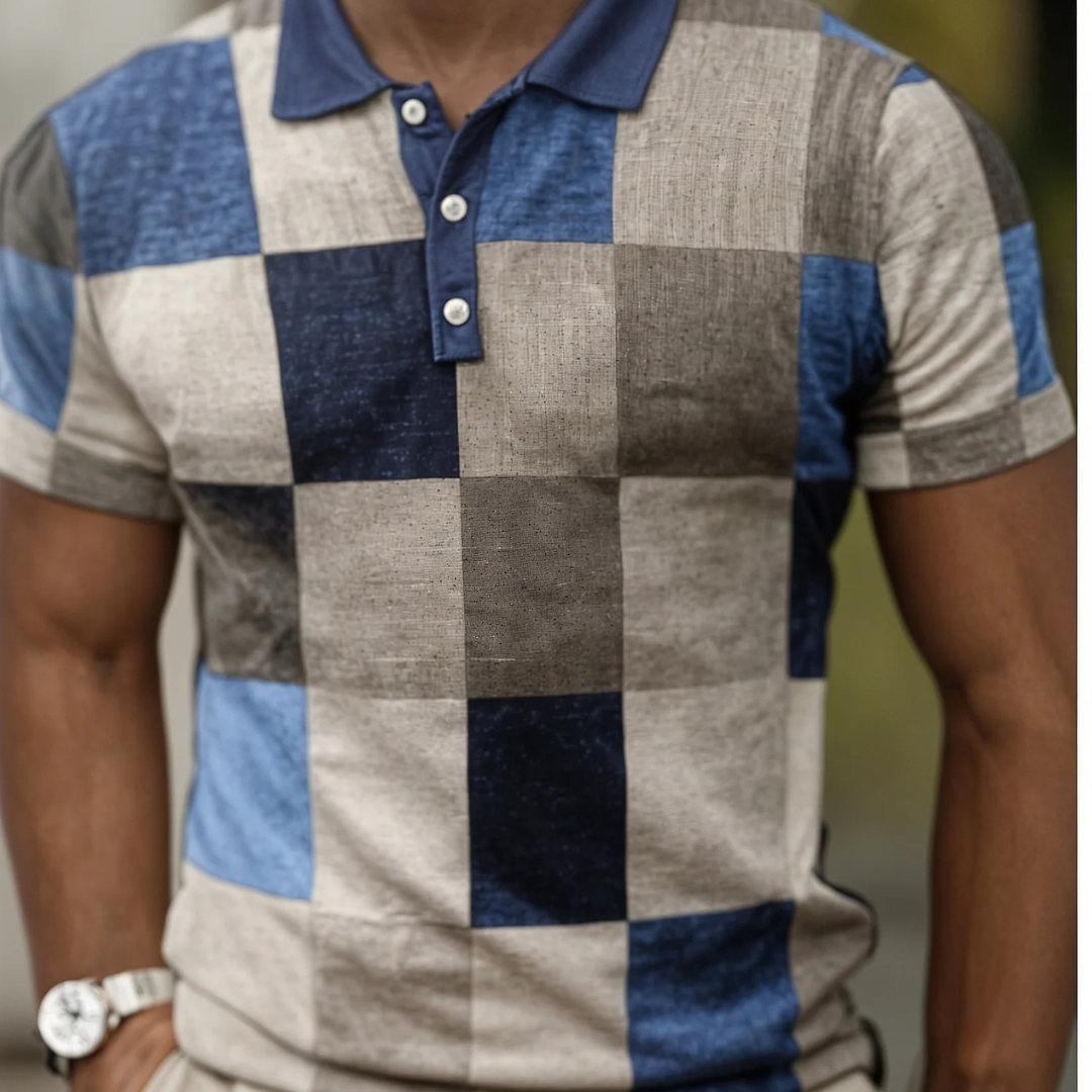 Levi | Classic Plaid Polo