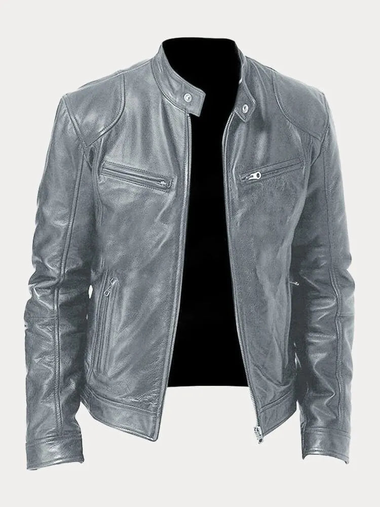 Daniel | Casual leather jacket