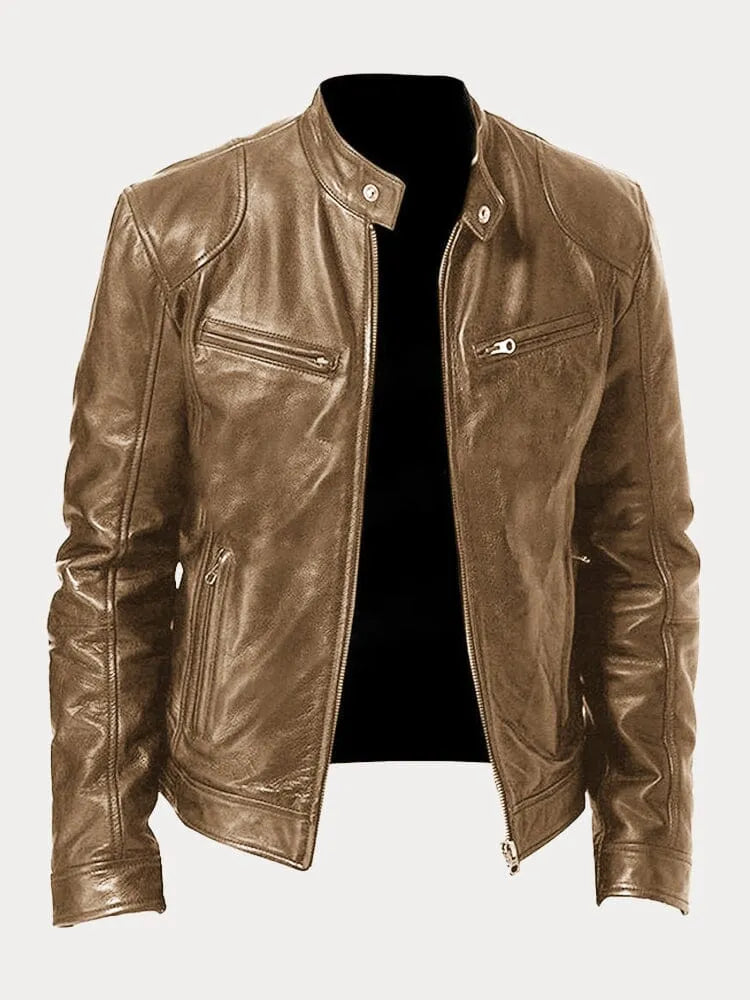 Daniel | Casual leather jacket