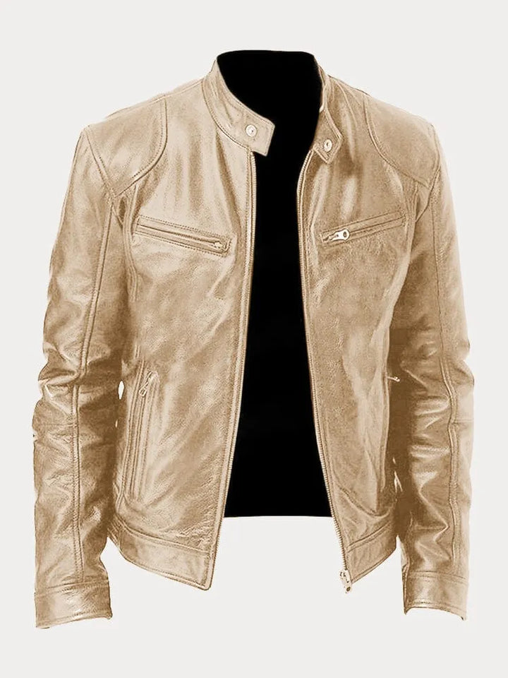 Daniel | Casual leather jacket