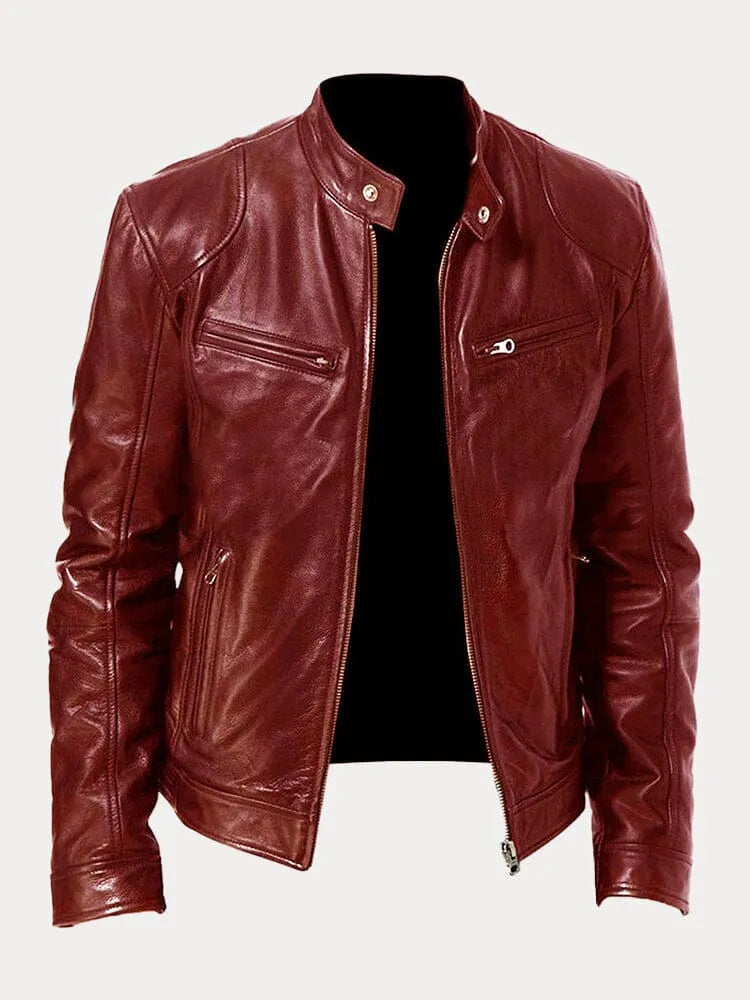 Daniel | Casual leather jacket