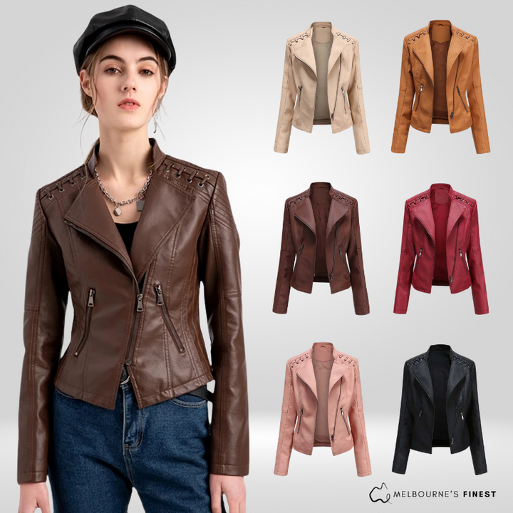 Lydia | Stylish Leather Jacket