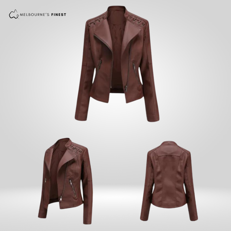 Lydia | Stylish Leather Jacket