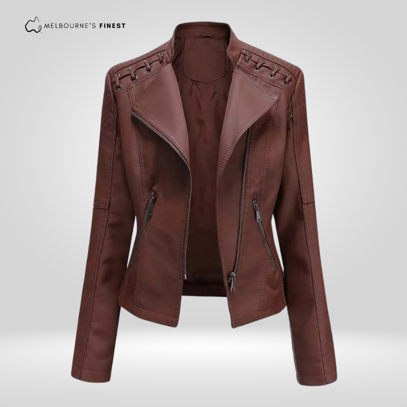 Lydia | Stylish Leather Jacket