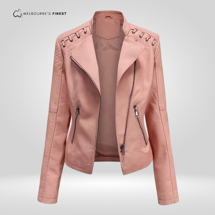 Lydia | Stylish Leather Jacket