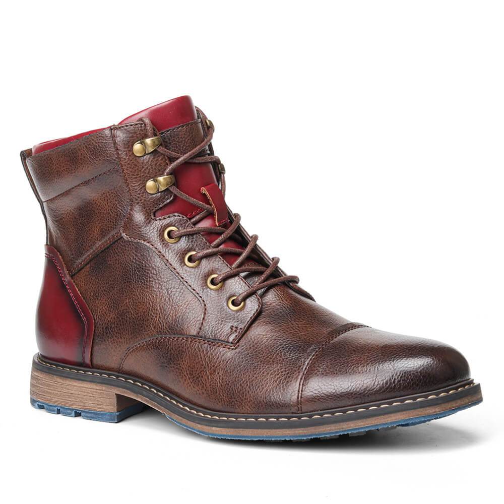 Lukas |Classic leather Oxford boots for men