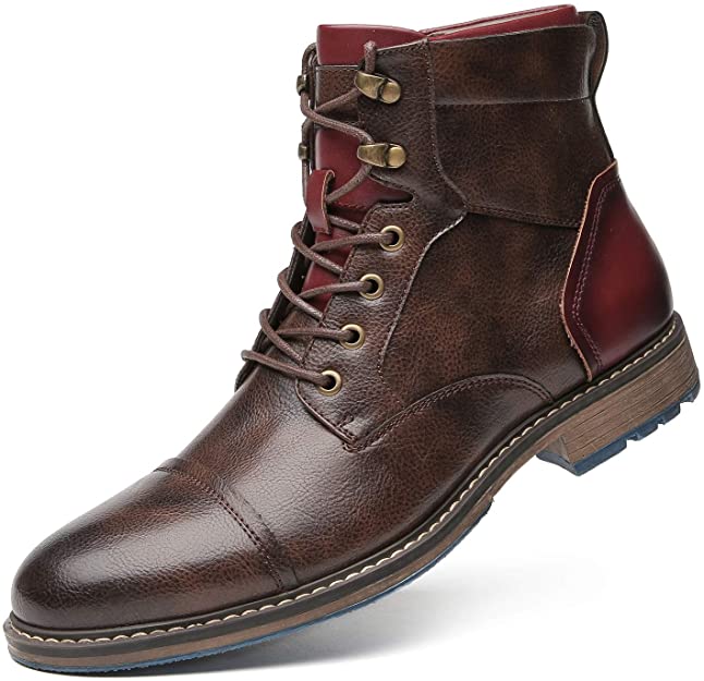 Lukas |Classic leather Oxford boots for men